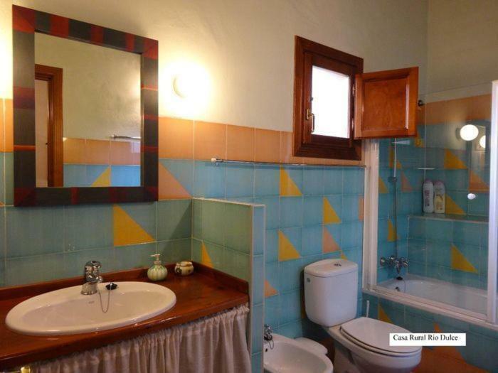 Spa Y Casa Rural Rio Dulce Aragosa Dış mekan fotoğraf